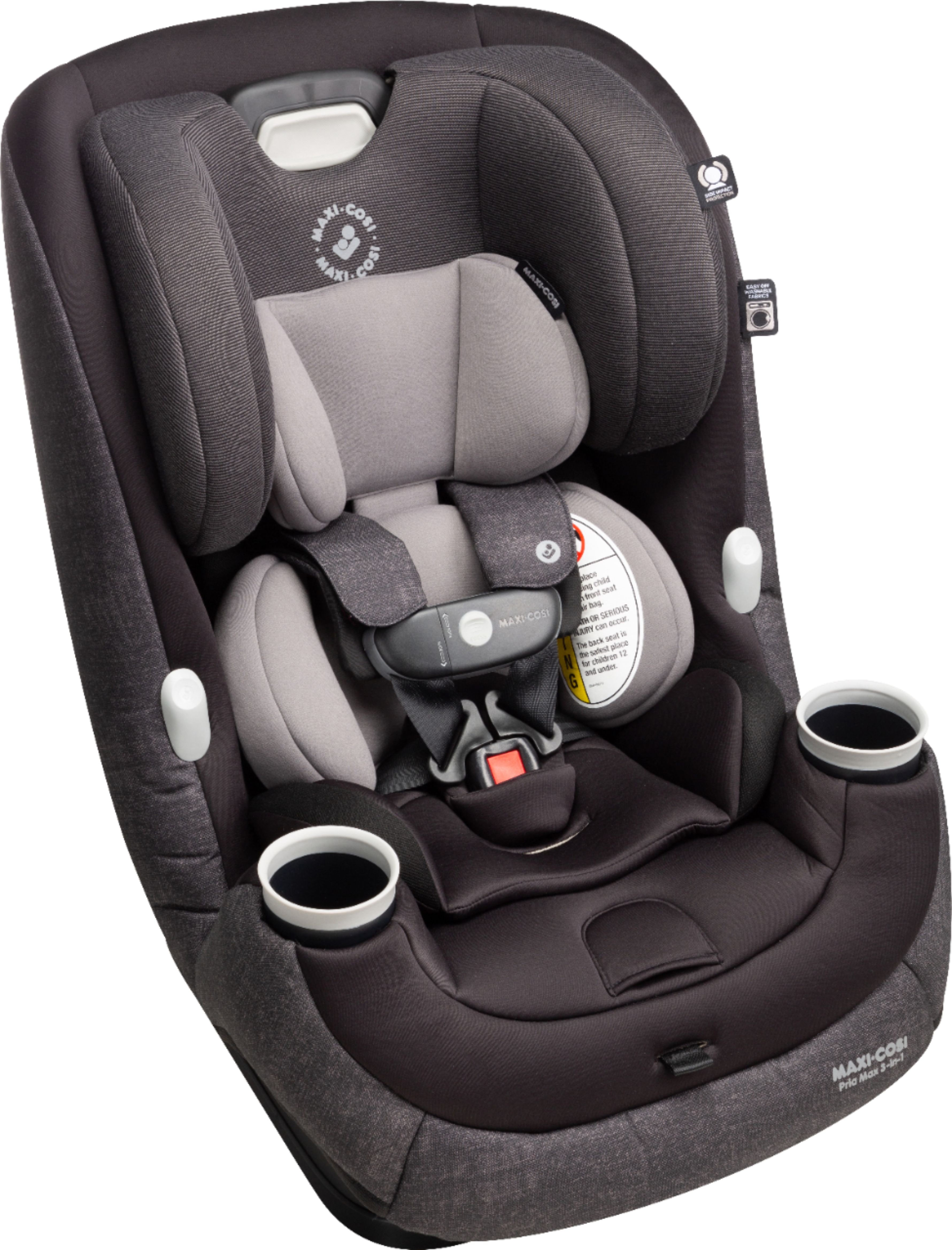 Angle View: Maxi-Cosi - Pria Max All-in-One Convertible Car Seat - Black