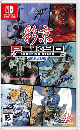Front. NIS America - Psikyo Shooting Stars Alpha Limited Edition. - E10+ (Everyone 10+)