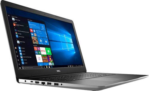 Dell - Inspiron 17.3" Laptop - Intel Core i7 - 16GB Memory - 2TB HDD + 256GB SSD - Silver