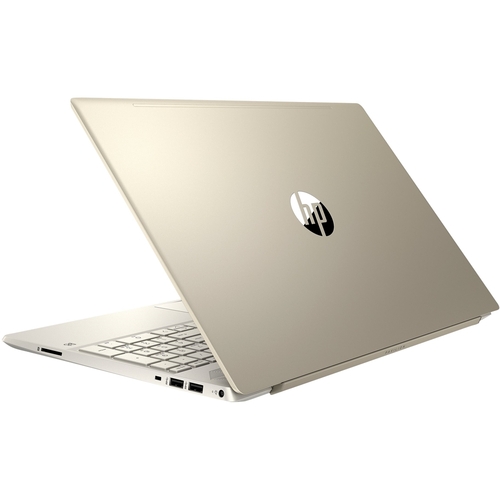 Rent to own HP - Pavilion 15.6" Touch-Screen Laptop - Intel Core i7 - 8GB Memory - 256GB Solid State Drive - Sandblasted Anodized Finish, Luminous Gold