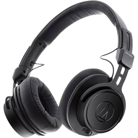 Audio Technica ATH M60x Wired Over the Ear Headphones Black AUD ATHM60X Best Buy