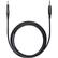 Angle. Audio-Technica - 4' Headphones Cable - Black.