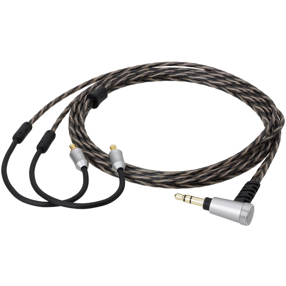 Audio-Technica - 4' Headphones Cable - Black