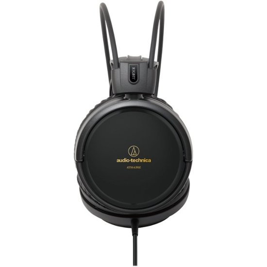 Angle Zoom. Audio-Technica - Art Monitor ATH-A550Z Wired Over-the-Ear Headphones - Black.