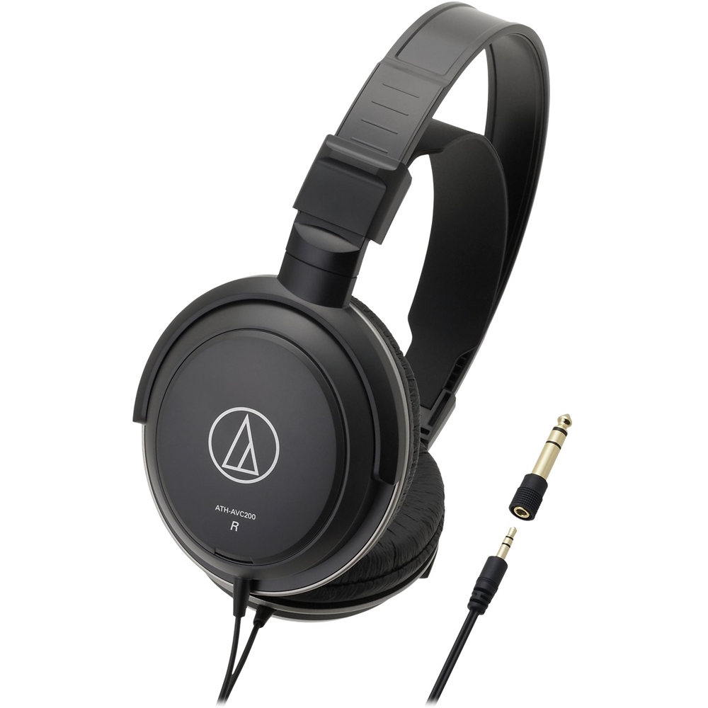 Audio-Technica SonicPro ATH-AVC200 Wired Over-the-Ear Headphones