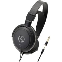 Audio-Technica - Audio Technica ATH-AVC200 Wired SonicPro Over-Ear Headphone - Black - Front_Zoom
