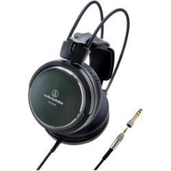 Audio-Technica - Art Monitor ATH-A990z Wired Over-the-Ear Headphones - Black - Front_Zoom