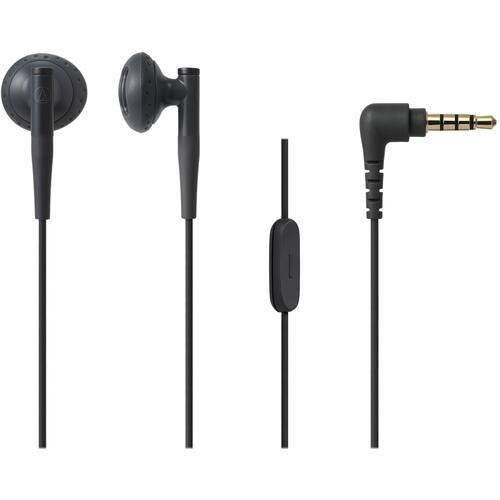 Audio-Technica - ATH C200IS Wired Headphones - Black