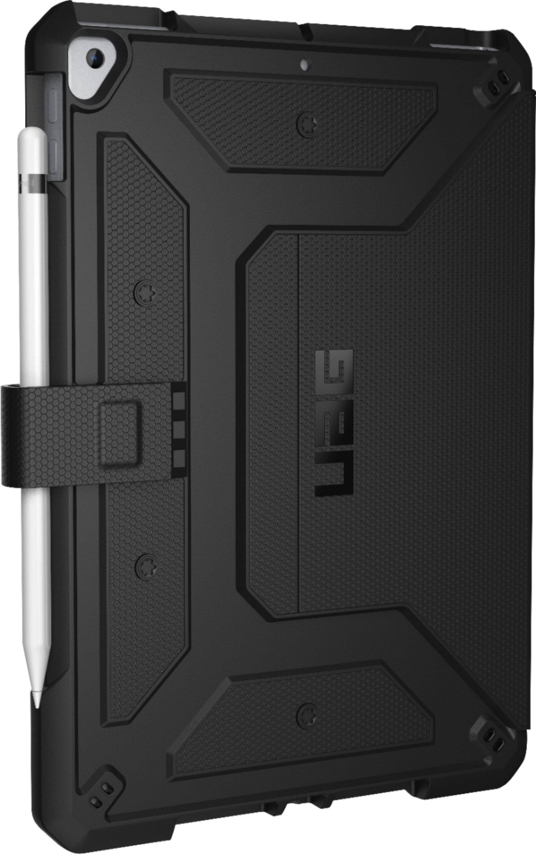 Angle. UAG - Metropolis Folio Case for Apple® iPad® 10.2-Inch (9th/8th/7th Generations) - Black.
