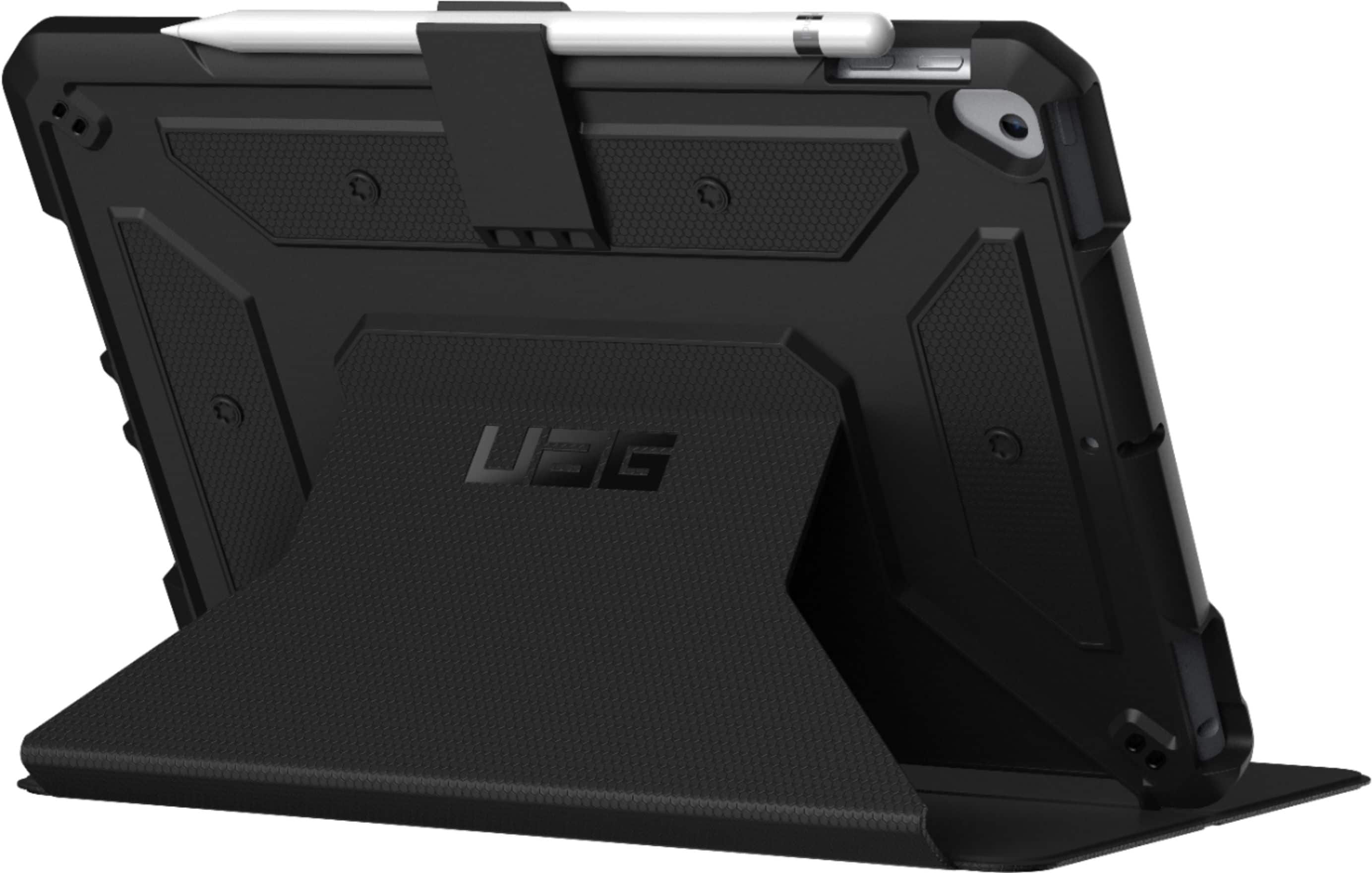 Alt View 12. UAG - Metropolis Folio Case for Apple® iPad® 10.2-Inch (9th/8th/7th Generations) - Black.