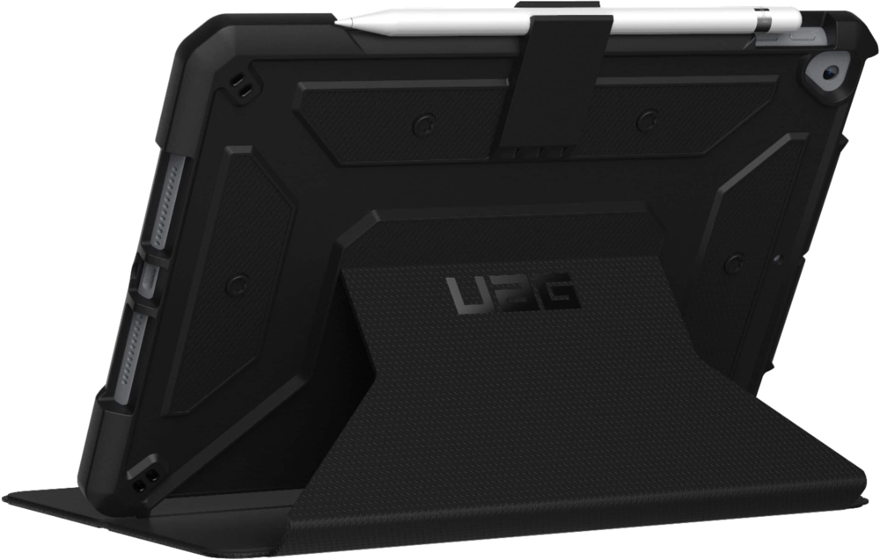 Alt View 13. UAG - Metropolis Folio Case for Apple® iPad® 10.2-Inch (9th/8th/7th Generations) - Black.