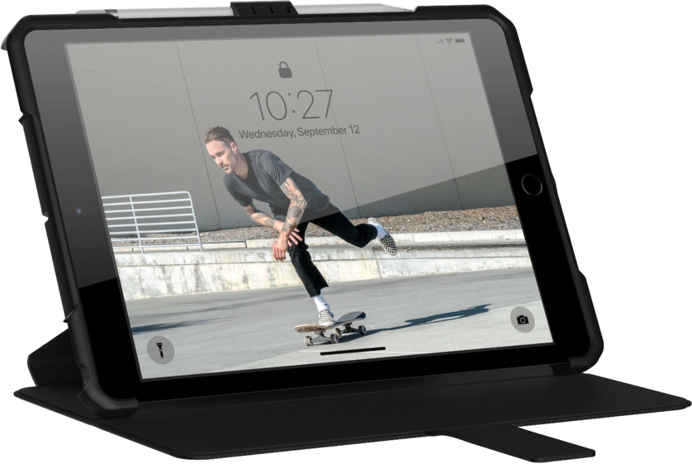 Alt View 14. UAG - Metropolis Folio Case for Apple® iPad® 10.2-Inch (9th/8th/7th Generations) - Black.