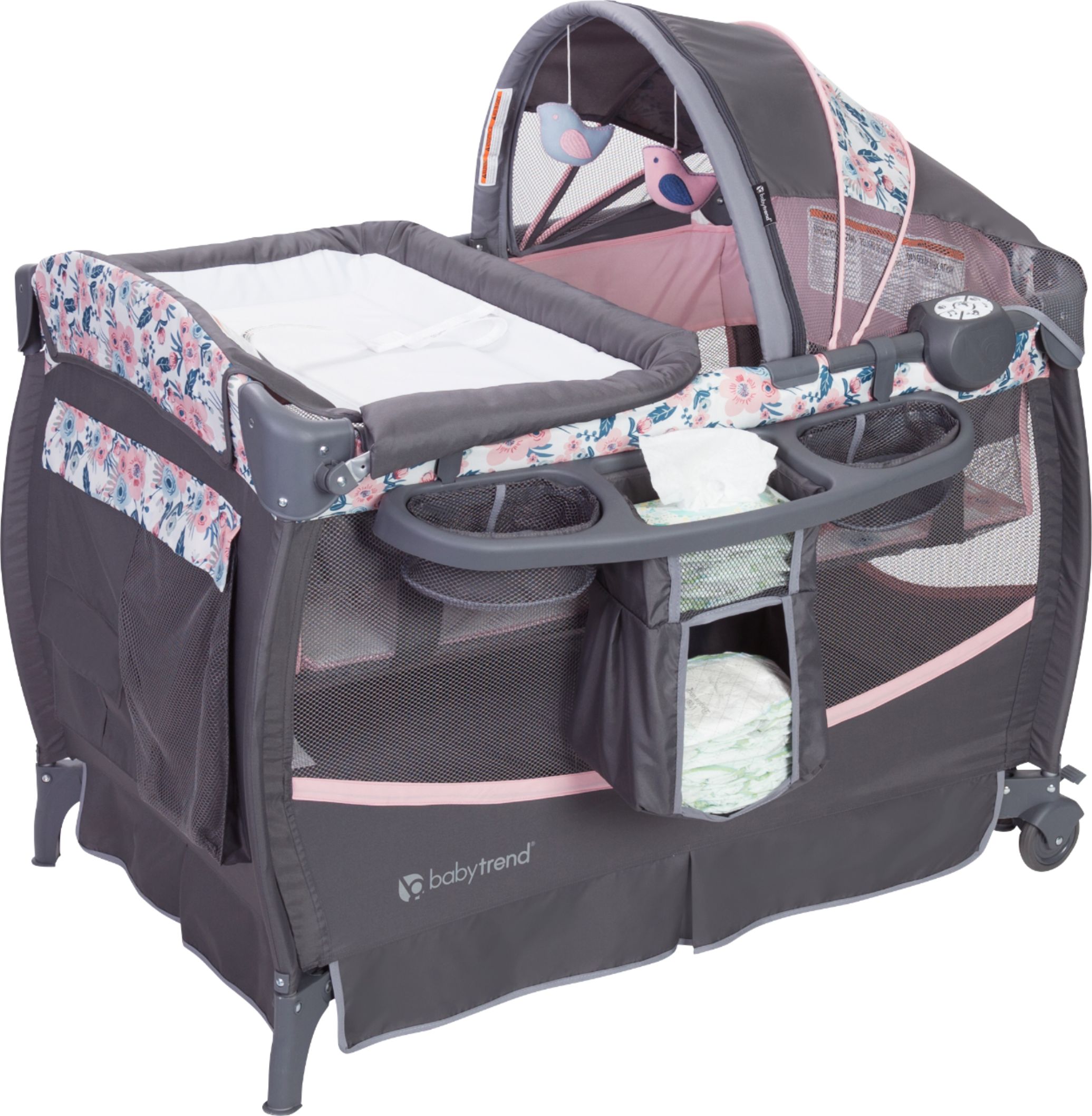 Best Buy: Baby Trend Deluxe II Nursery Center Bluebell PY86C04K