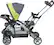 Alt View 14. Baby Trend - Sit N' Stand® Double Stroller - Carbon.