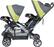 Alt View 15. Baby Trend - Sit N' Stand® Double Stroller - Carbon.