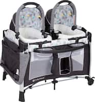 Baby Trend - GoLite Twin Nursery Center - Drip Drop Blue - Front_Zoom