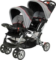 Baby Trend - Sit N' Stand® Double Stroller - Millennium - Front_Zoom