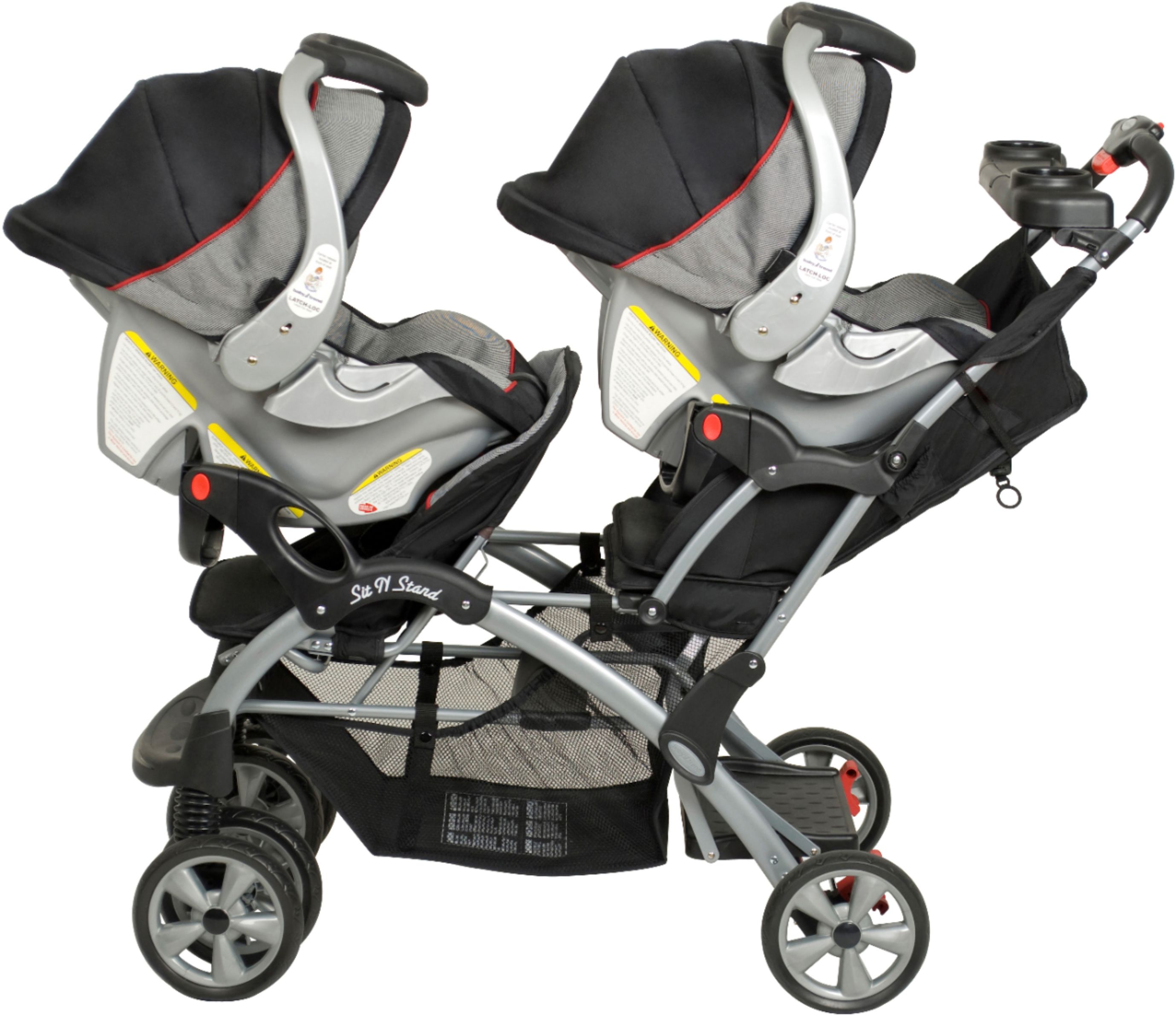 Best Buy Baby Trend Sit N' Stand® Double Stroller Millennium SS76773
