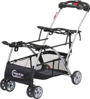Baby Trend - Snap-N-Go Double Frame - Silver/Black - Front_Zoom