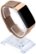 Alt View 12. WITHit - Stainless Steel Mesh Band for Fitbit Charge 3 and Charge 4 - Rose Gold.