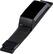 Angle. WITHit - Stainless Steel Mesh Band for Fitbit Charge 3 and Charge 4 - Black.