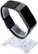 Alt View Zoom 12. WITHit - Stainless Steel Mesh Band for Fitbit Charge 3 and Charge 4 - Black.