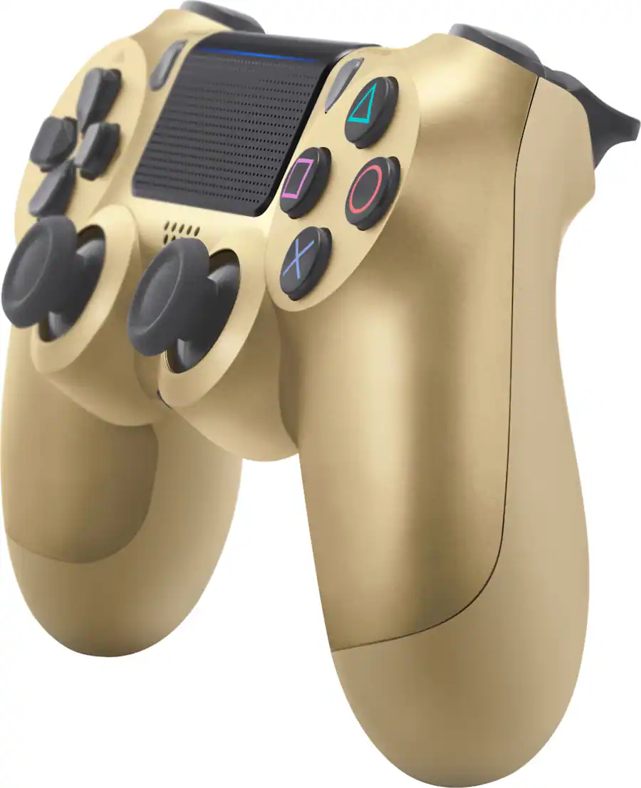 Dual Shock Ps4 Controller Pc Windows 10 Bluetooth Gold Bluetooth