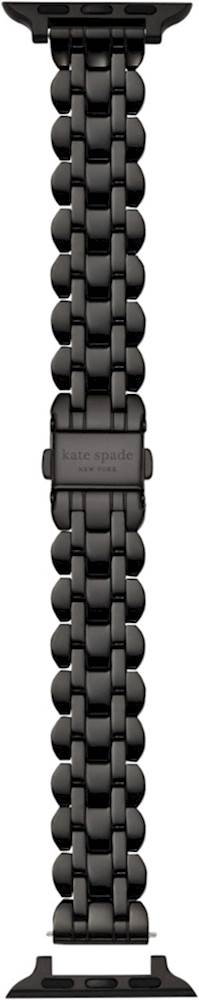 Angle View: kate spade new york - Stainless Steel Watch Strap for Apple Watch™ 38mm and 40mm - Black