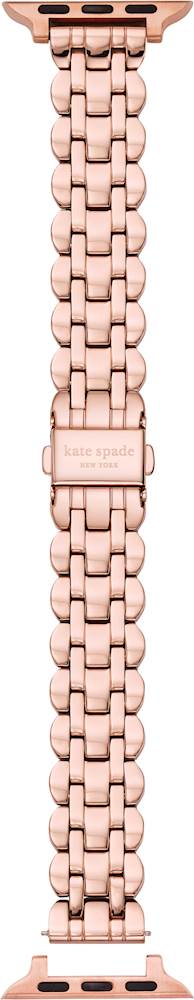 opnå Opmærksomhed Tidligere Kate Spade New York Stainless Steel band for 38/40/41mm Apple Watch® Rose  Gold-Tone Scallop Rose Gold KSS0067 - Best Buy