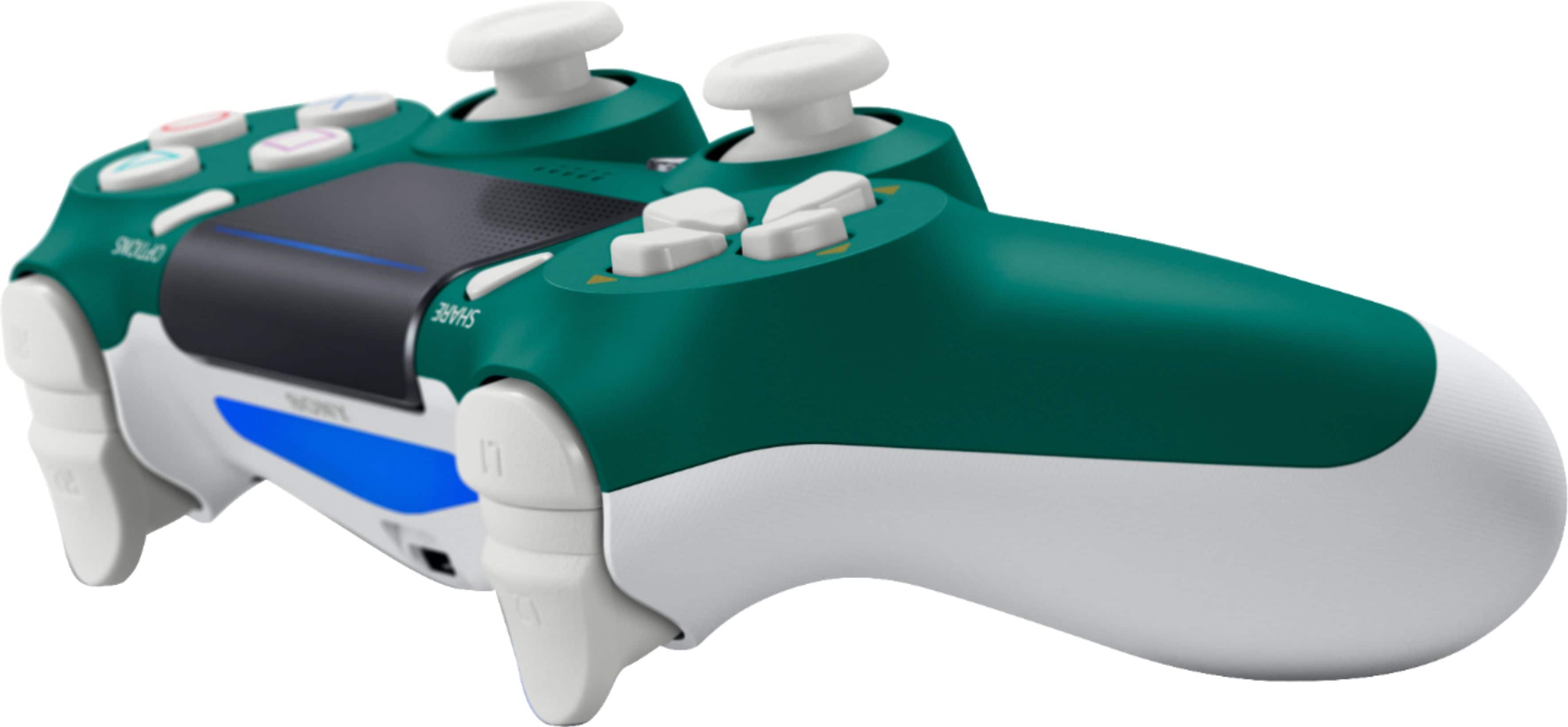 Alt View 11. Sony - Geek Squad Certified Refurbished DualShock 4 Wireless Controller for PlayStation 4 - Alpine Green.