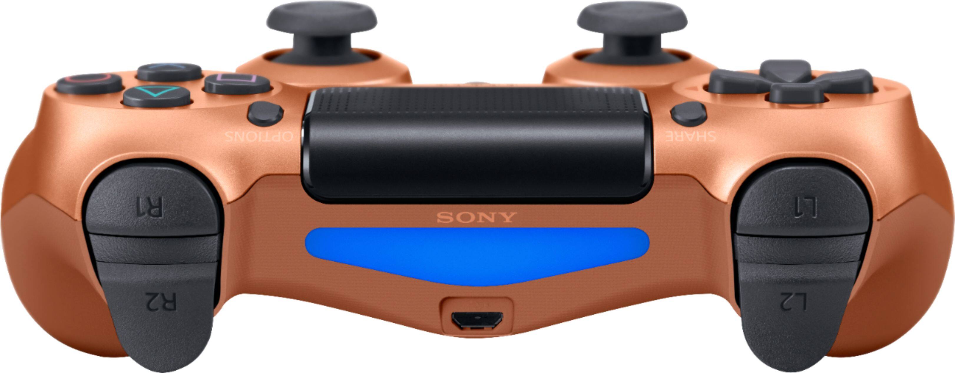 Alt View 11. Sony - Geek Squad Certified Refurbished DualShock 4 Wireless Controller for PlayStation 4 - Copper.