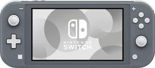 Nintendo - Geek Squad Certified Refurbished Switch Lite - Gray-Front_Standard