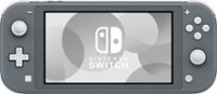 Front. Nintendo - Geek Squad Certified Refurbished Switch Lite - Gray.