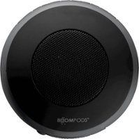 Boompods - Aquapod Portable Bluetooth Speaker - Dark Gray - Front_Zoom