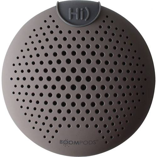 Boompods - Soundclip Portable Bluetooth Smart Speaker with Alexa - Gray