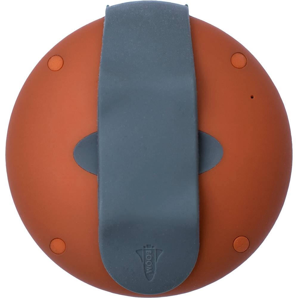 Alt View 11. Boompods - Soundclip Portable Bluetooth Smart Speaker with Alexa - Orange.