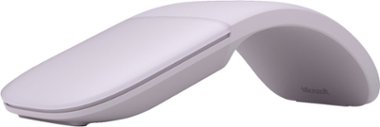 Microsoft - Arc Wireless BlueTrack Ambidextrous Mouse - Lilac - Front_Zoom