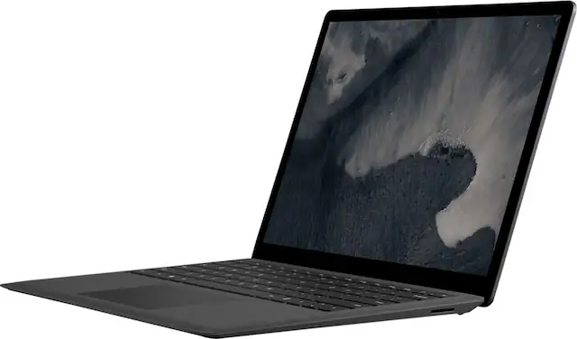 Front. Microsoft - Geek Squad Certified Refurbished Surface Laptop 2 - 13.5" Touch Screen - Intel Core i5 - 8GB - 256GB SSD.