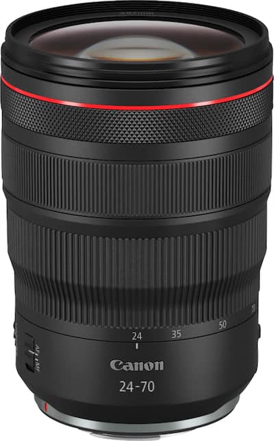 Canon RF24 70mm F2.8L IS USM Standard Zoom Lens for EOS R Series Canon RF24 70mm F2.8L IS USM Standard Zoom Lens for EOS R Series