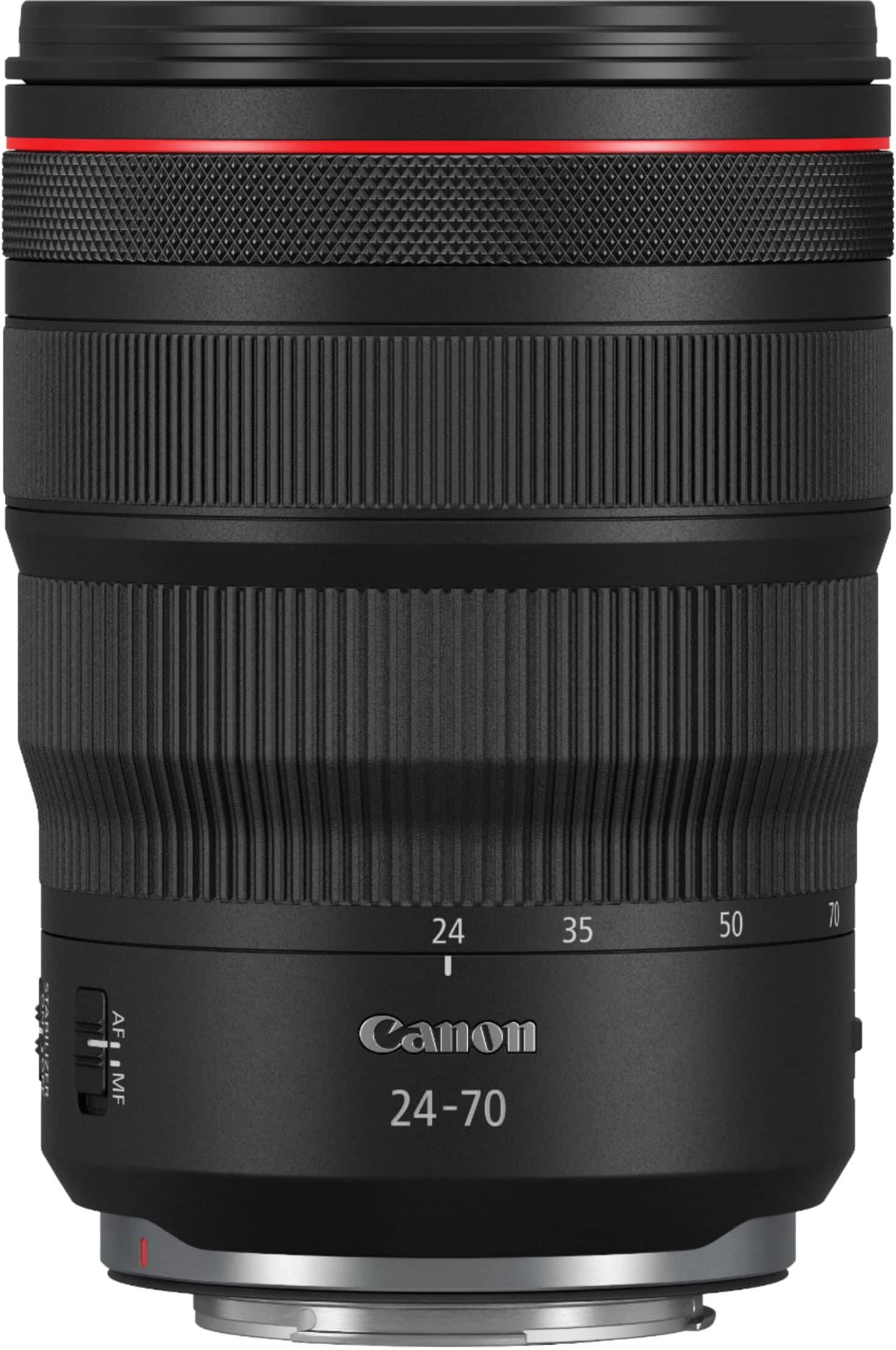 Alt View 12. Canon - RF24-70mm F2.8L IS USM Standard Zoom Lens for EOS R-Series Cameras - Black.