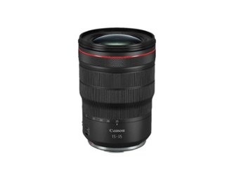 Canon - RF 15-35mm F2.8L IS USM Ultra-Wide-Angle Zoom Lens for RF - Black - Front_Zoom