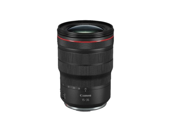 Front. Canon - RF15-35mm F2.8L IS USM Ultra-Wide-Angle Zoom Lens for EOS R-Series Cameras - Black.