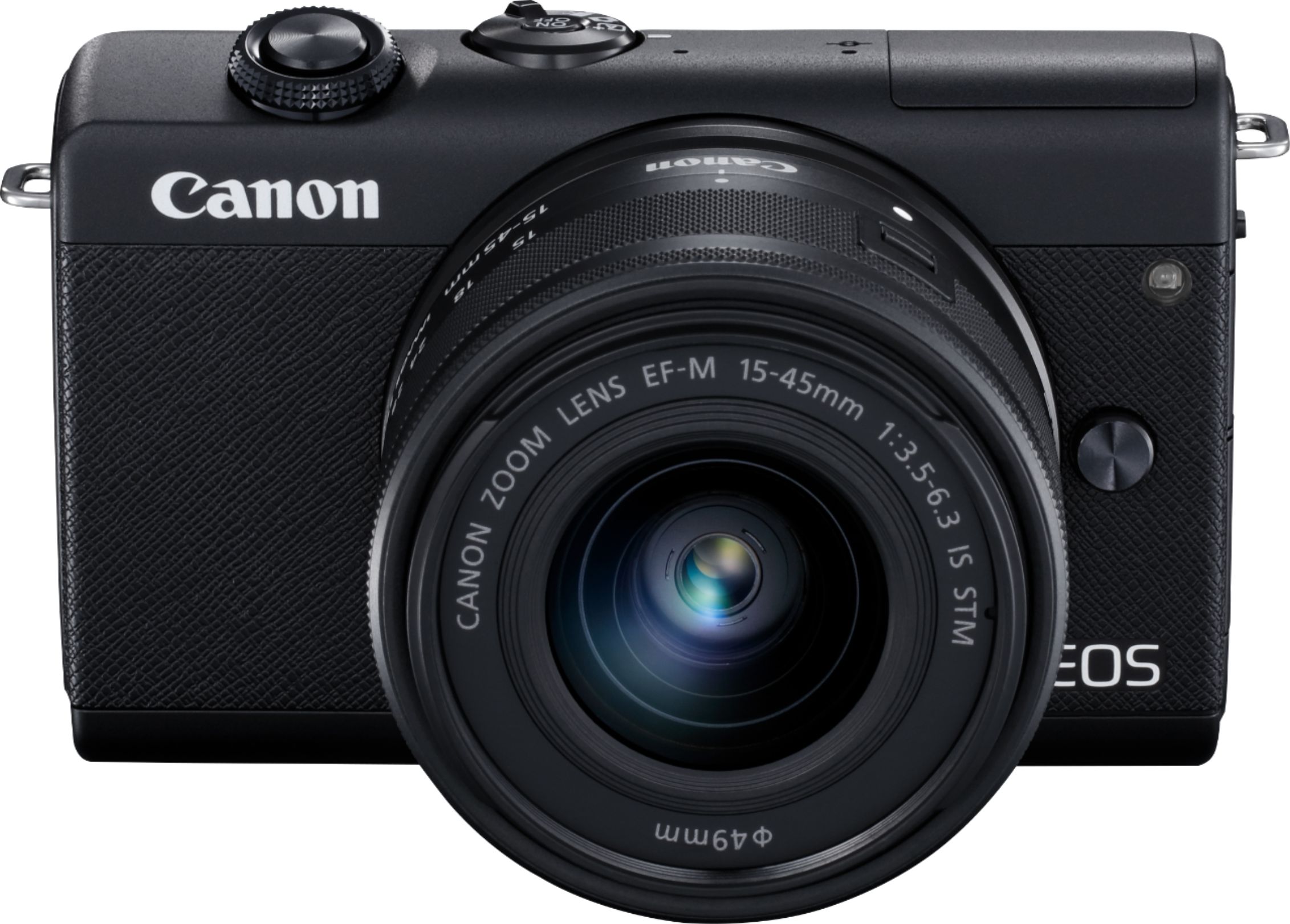 Canon EOS M200 Mirrorless Camera with EF-M 15-45mm Black 3699C009 - Best Buy