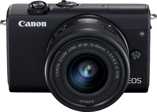 Canon Eos M200 Mirrorless Camera With Ef M 15 45mm Lens Black 3699c009 Best Buy