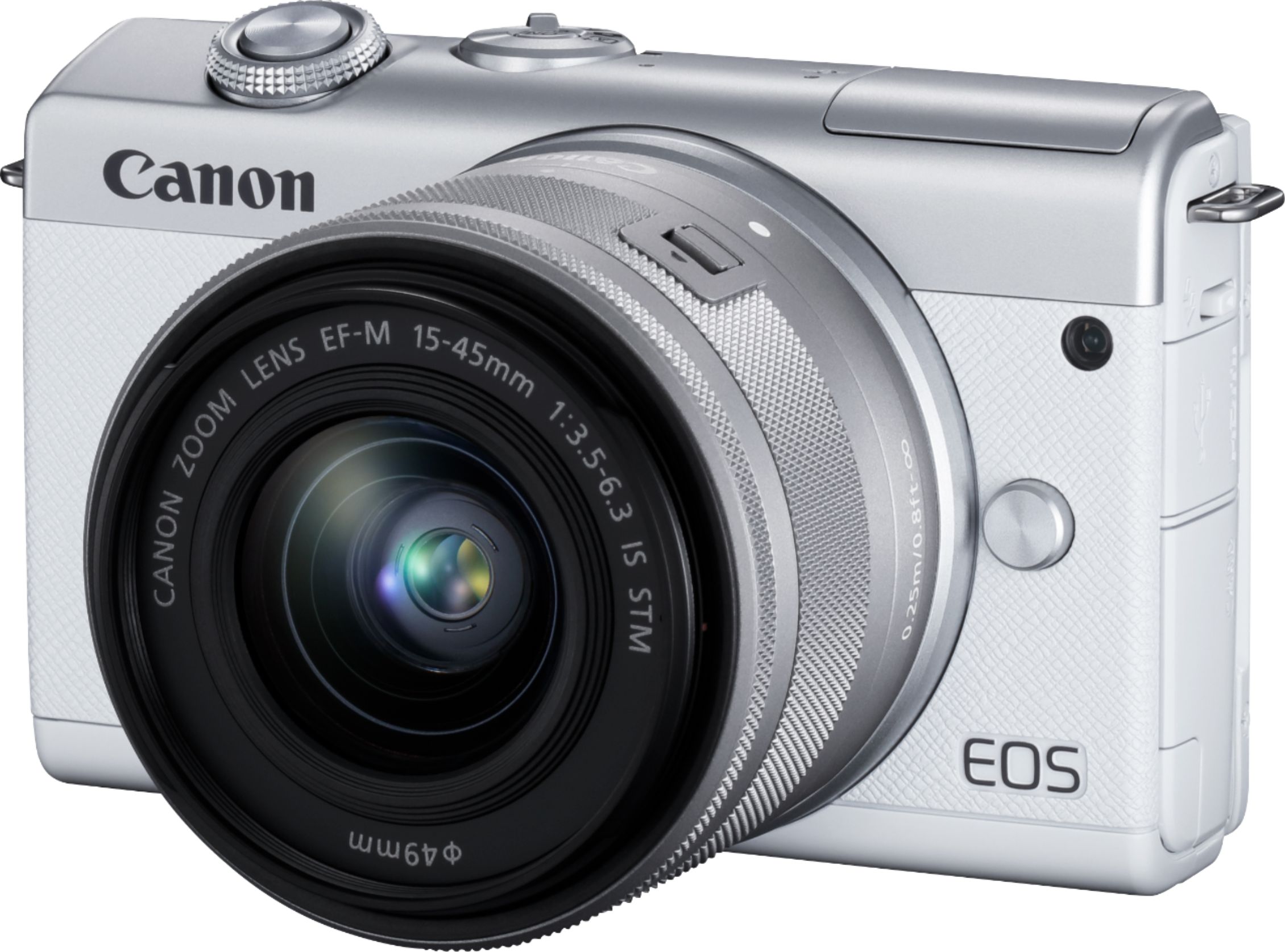 Best Buy: Canon EOS M200 Mirrorless Camera with EF-M 15-45mm Lens