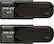 Front. PNY - 32GB Attaché 4 Type A USB 2.0 Flash Drive 2-Pack - Black.
