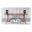 Alt View 11. KEF - LSXP Speaker Stands (2-Pack) - Black.