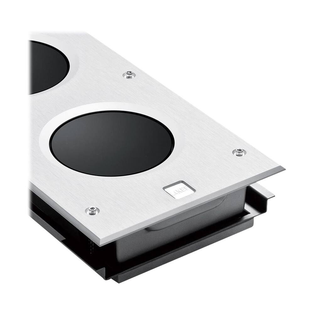 Alt View 13. KEF - Ci R Series 6-1/2" Passive Subwoofer - Silver/Black.