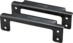 Left. KEF - B2 Wall Bracket for Select KEF Speakers (Pair) - Black.