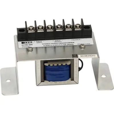 Stereo to Mono Adapter for Most KEF Ci Speakers - Silver